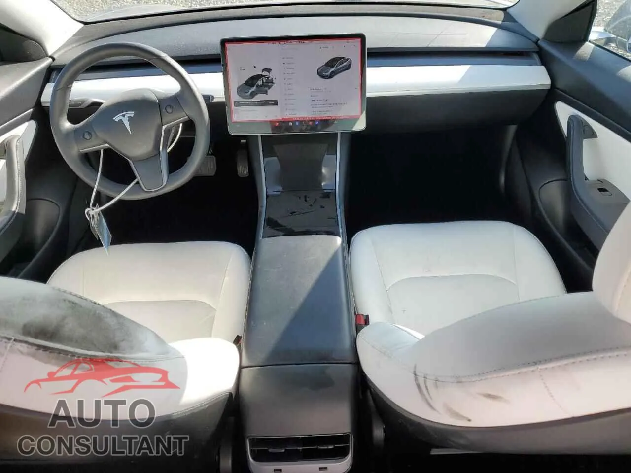 2020 TESLA MODEL 3 Damaged VIN 5YJ3E1EA1LF717857 – undercarriage