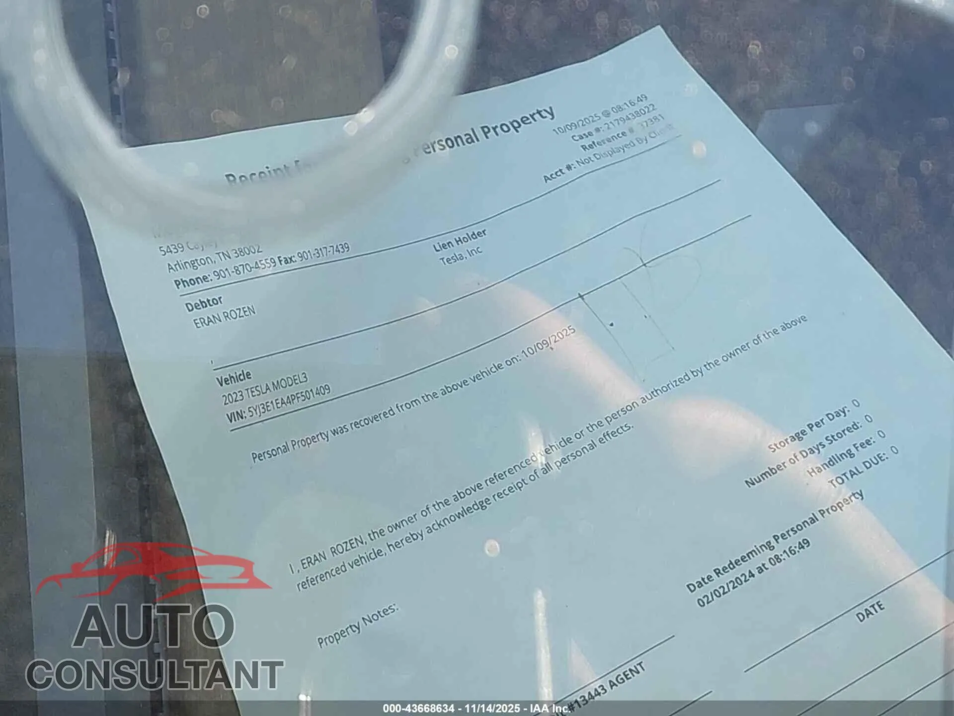 2023 TESLA MODEL 3 Damaged VIN 5YJ3E1EA4PF501409 – photo 17 2023 TESLA MODEL 3 Damaged VIN 5YJ3E1EA4PF501409 – photo 17
