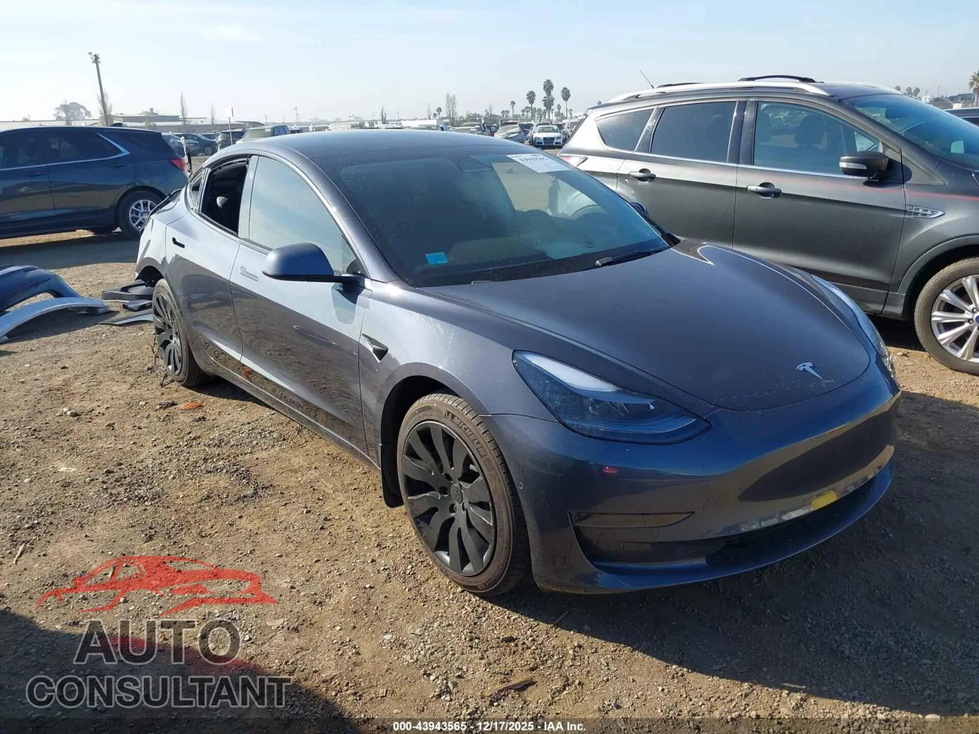 2021 TESLA MODEL 3 VIN 5YJ3E1EA6MF094768