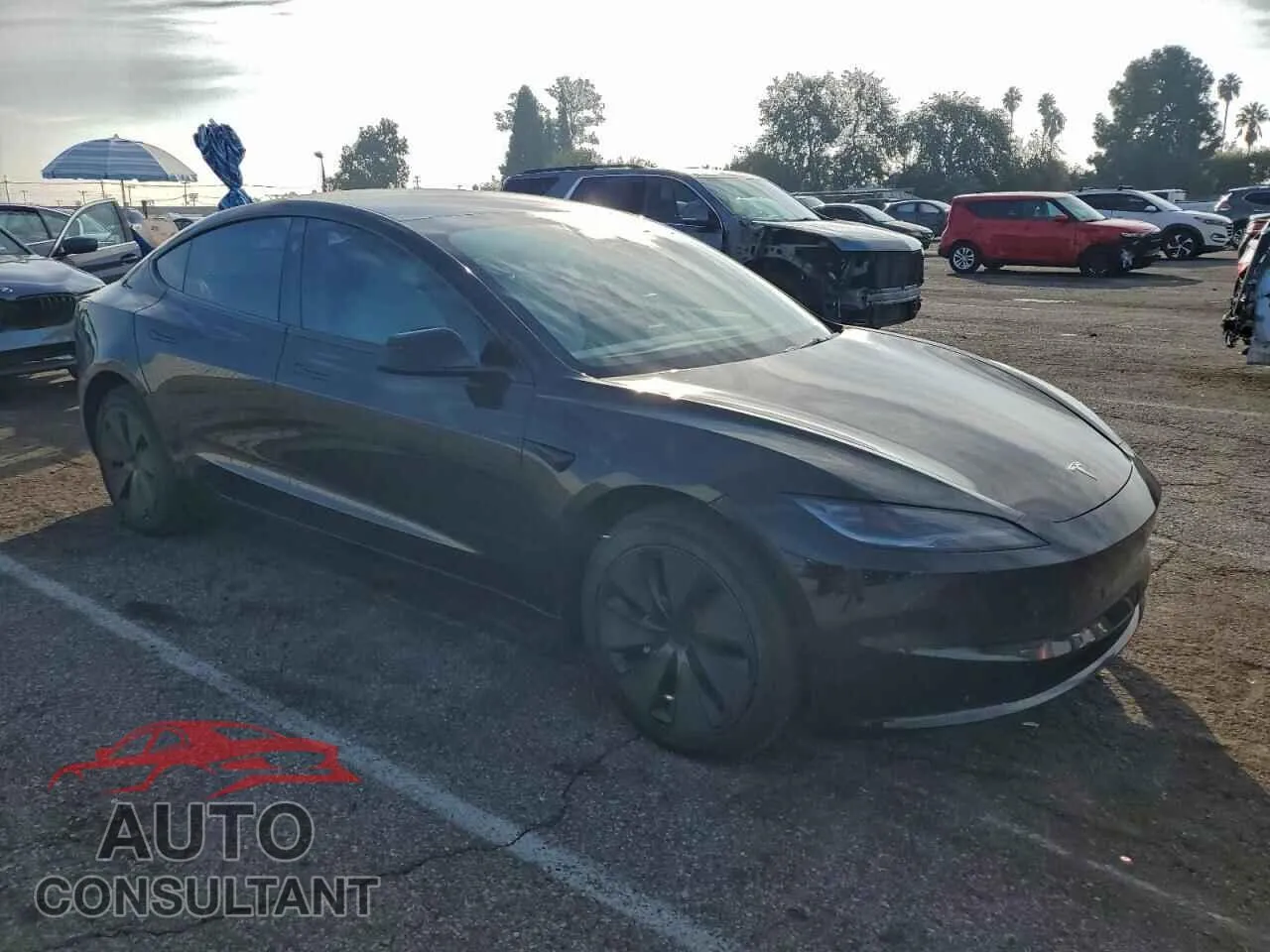 2025 TESLA MODEL 3 Damaged VIN 5YJ3E1EA6SF969571 – dashboard
