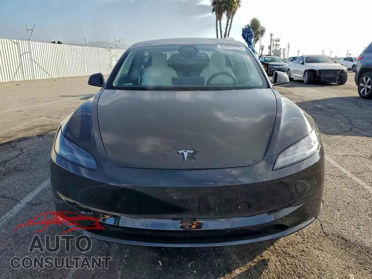 2025 TESLA MODEL 3 Damaged VIN 5YJ3E1EA6SF969571 – interior seats