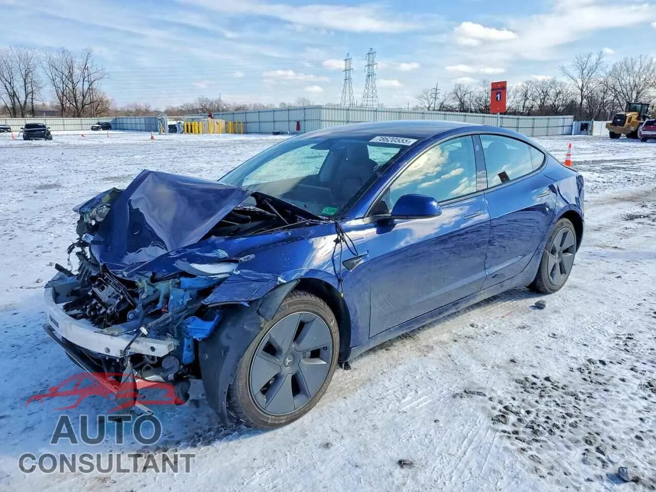 2022 TESLA MODEL 3 VIN 5YJ3E1EB1NF265209