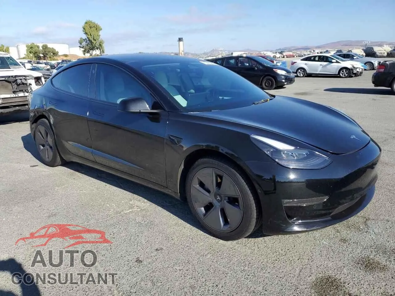2022 TESLA MODEL 3 Damaged VIN 5YJ3E1EB5NF354961 – dashboard