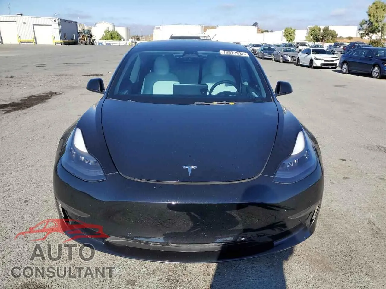2022 TESLA MODEL 3 Damaged VIN 5YJ3E1EB5NF354961 – interior seats