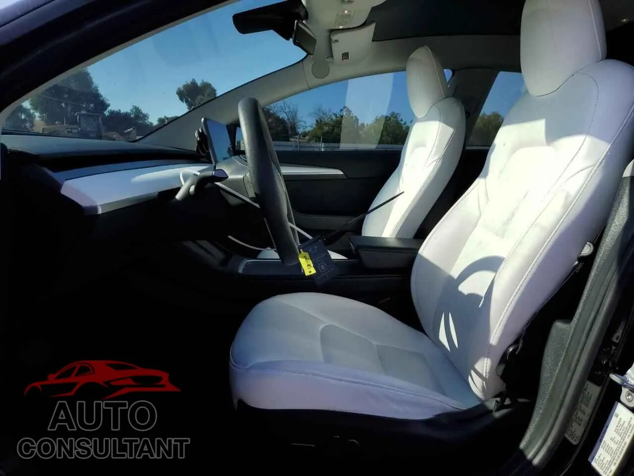 2022 TESLA MODEL 3 Damaged VIN 5YJ3E1EB5NF354961 – exterior detail