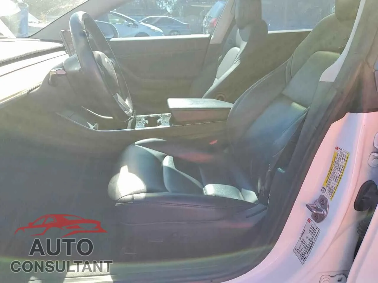 2018 TESLA MODEL 3 Damaged VIN 5YJ3E1EB9JF067682 – exterior detail