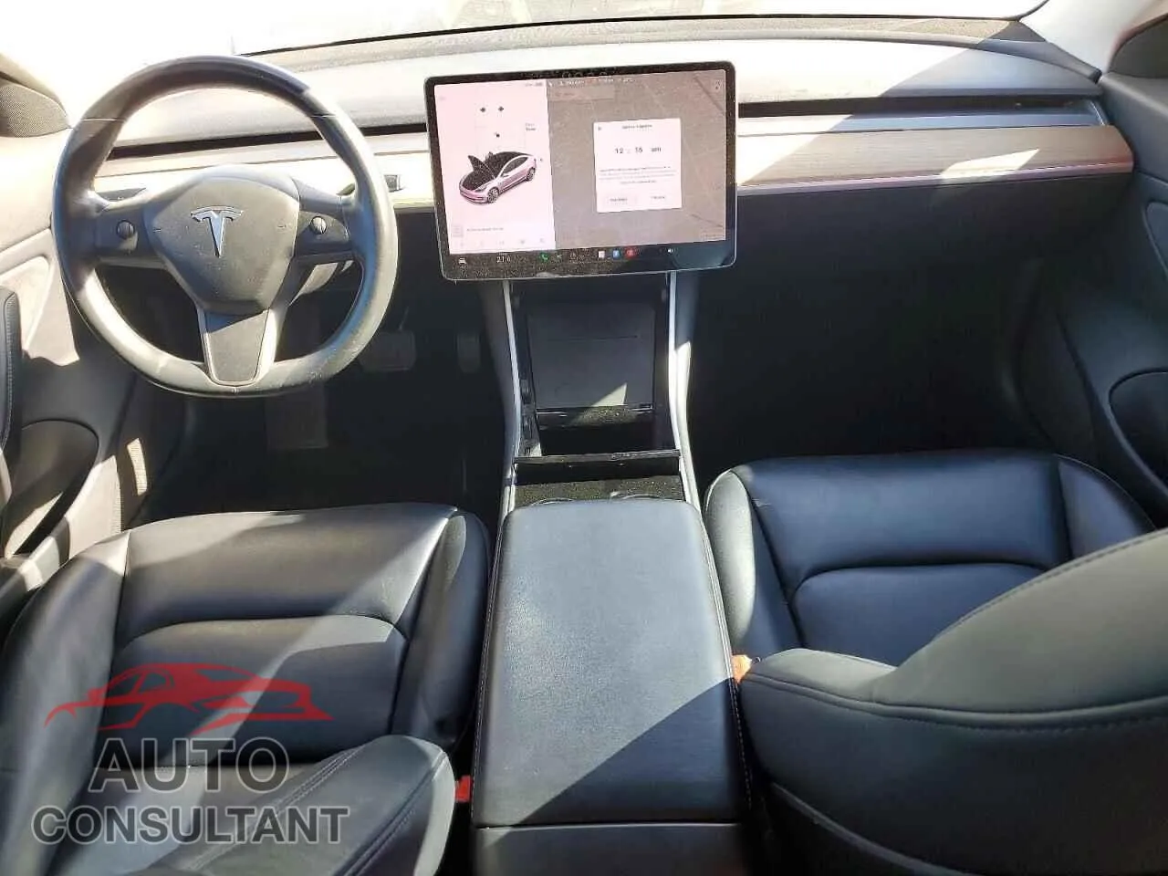 2018 TESLA MODEL 3 Damaged VIN 5YJ3E1EB9JF067682 – undercarriage