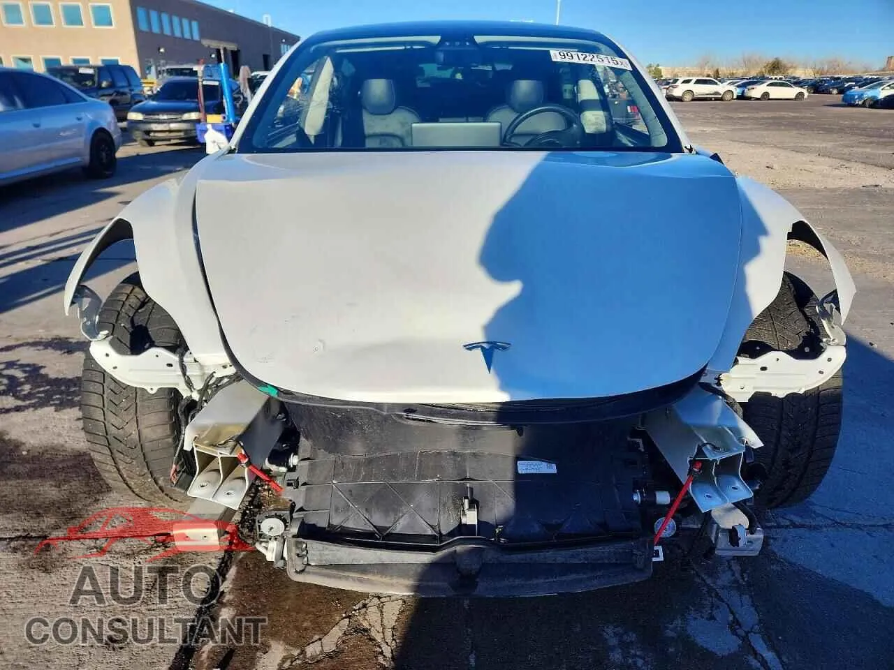 2020 TESLA MODEL 3 Damaged VIN 5YJ3E1EC3LF641382 – interior seats