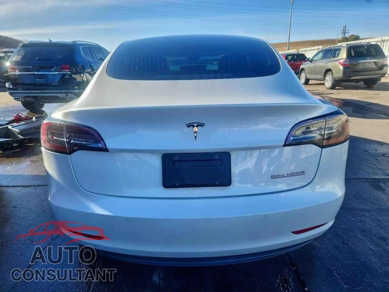 2020 TESLA MODEL 3 Damaged VIN 5YJ3E1EC3LF641382 – engine bay