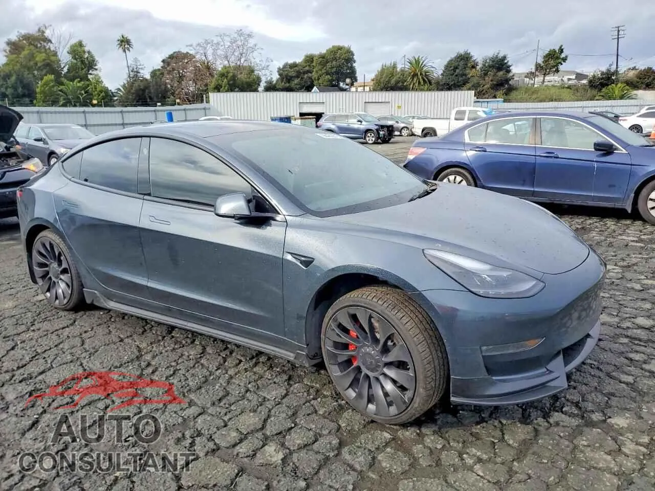 2023 TESLA MODEL 3 Damaged VIN 5YJ3E1EC4PF635225 – dashboard