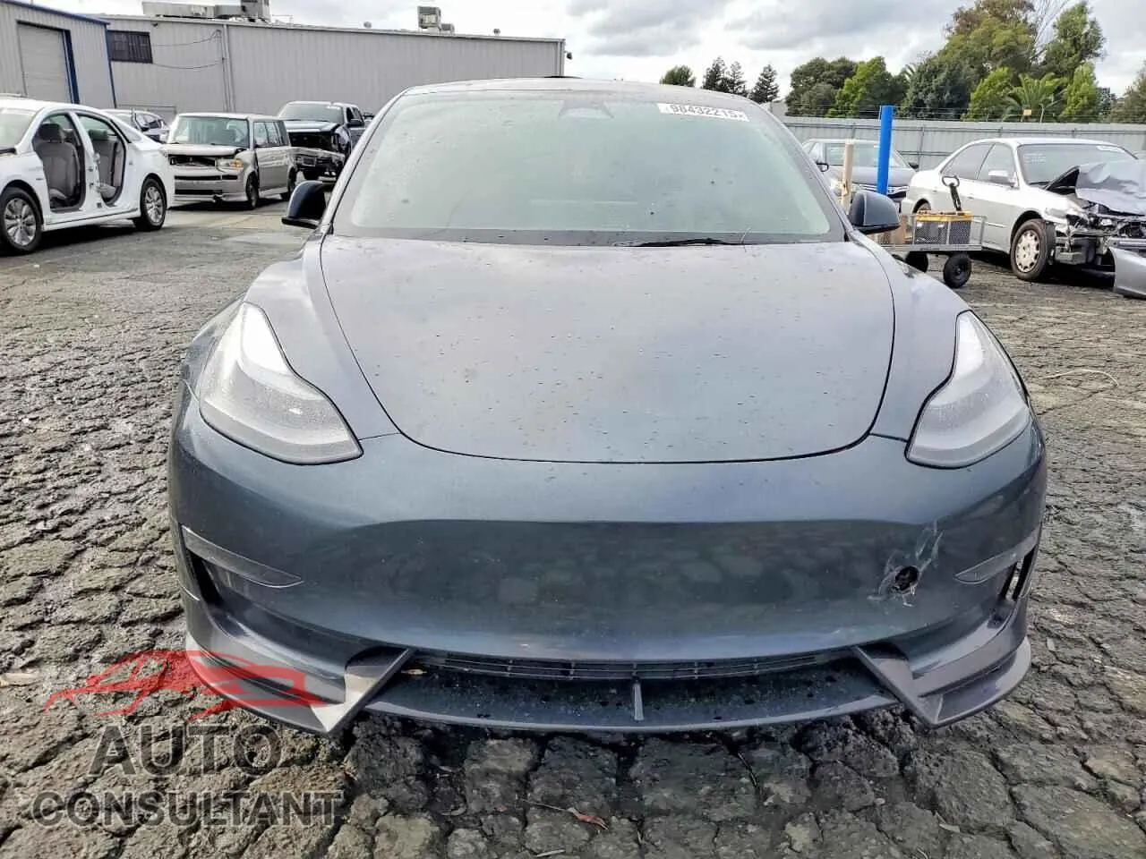 2023 TESLA MODEL 3 Damaged VIN 5YJ3E1EC4PF635225 – interior seats