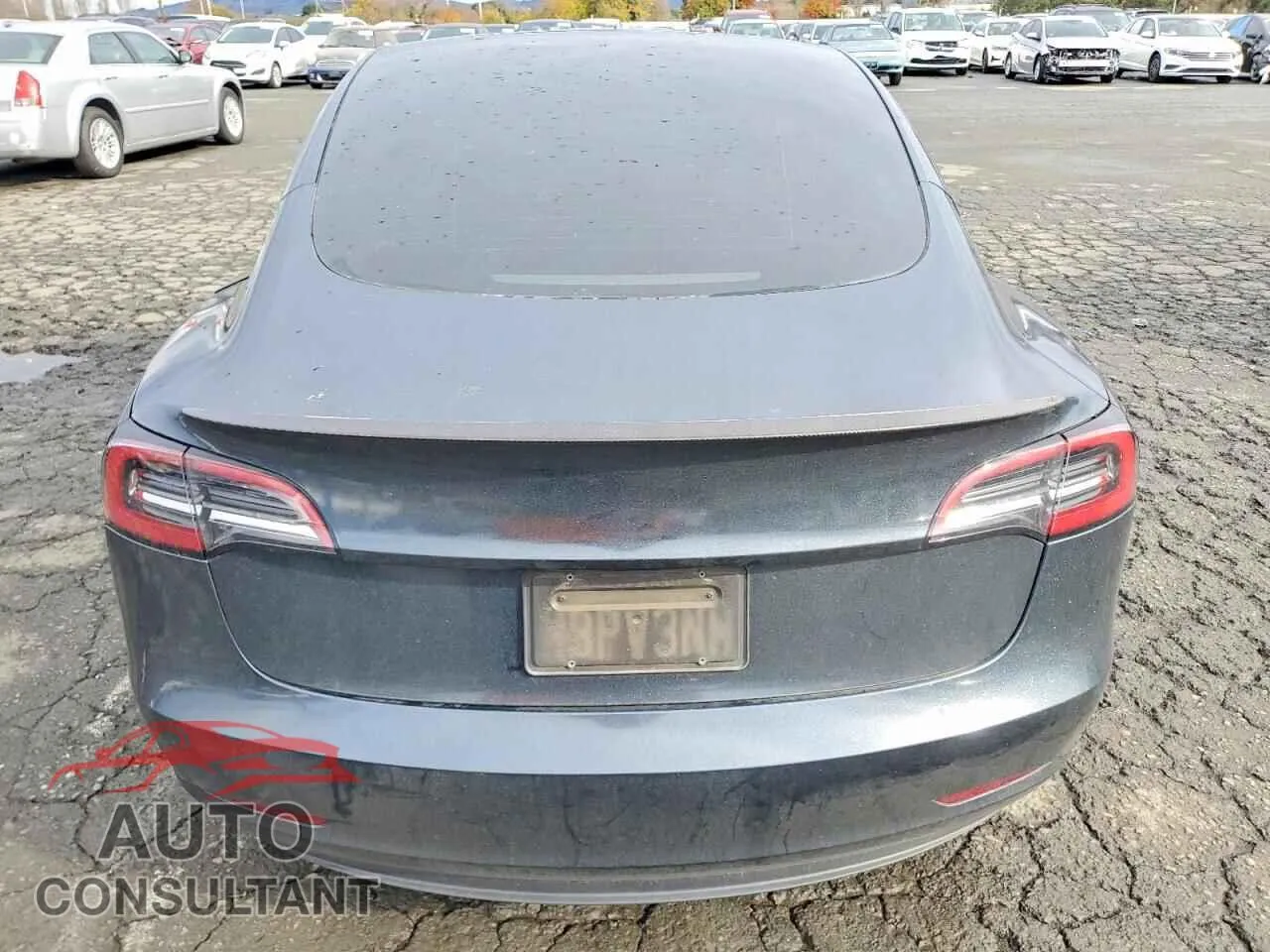 2023 TESLA MODEL 3 Damaged VIN 5YJ3E1EC4PF635225 – engine bay