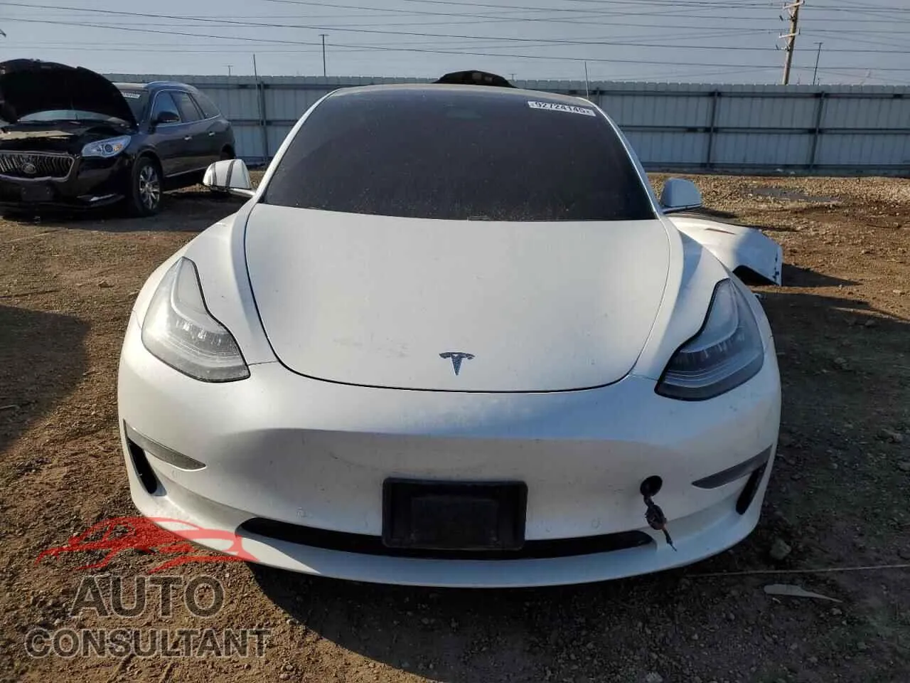 2020 TESLA MODEL 3 Damaged VIN 5YJ3E1EC5LF703798 – interior seats