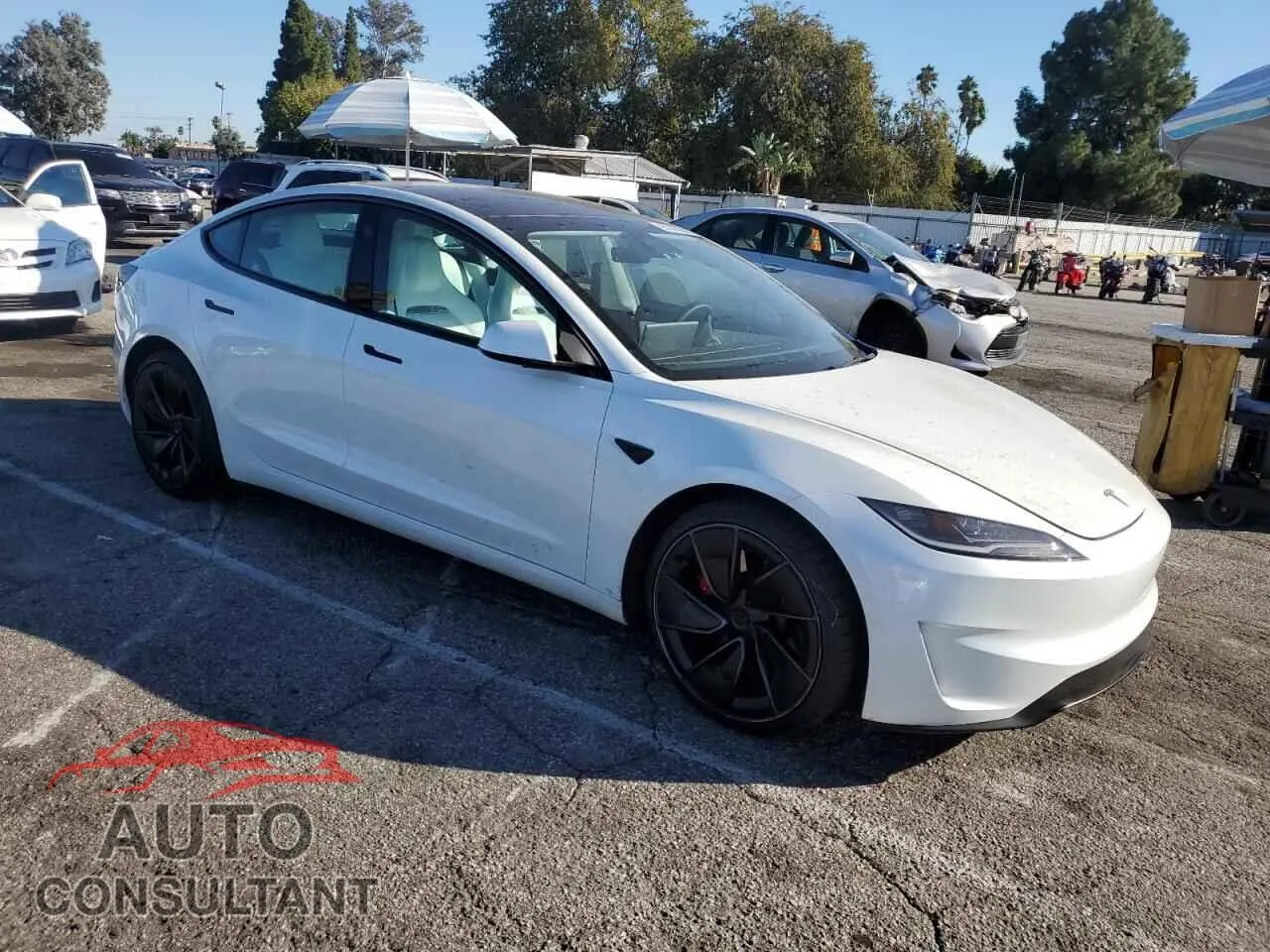 2024 TESLA MODEL 3 Damaged VIN 5YJ3E1ET1RF794948 – dashboard