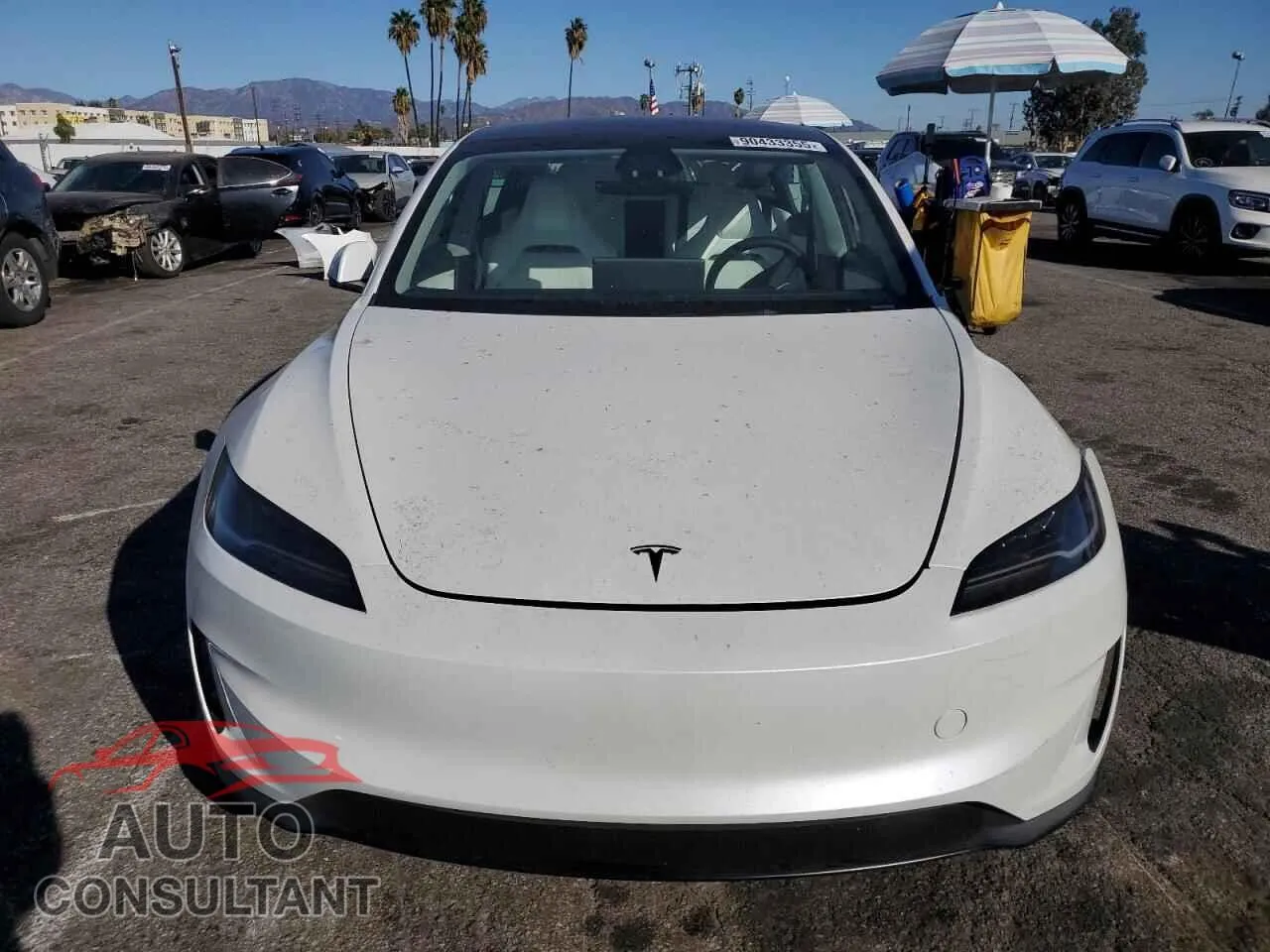 2024 TESLA MODEL 3 Damaged VIN 5YJ3E1ET1RF794948 – interior seats