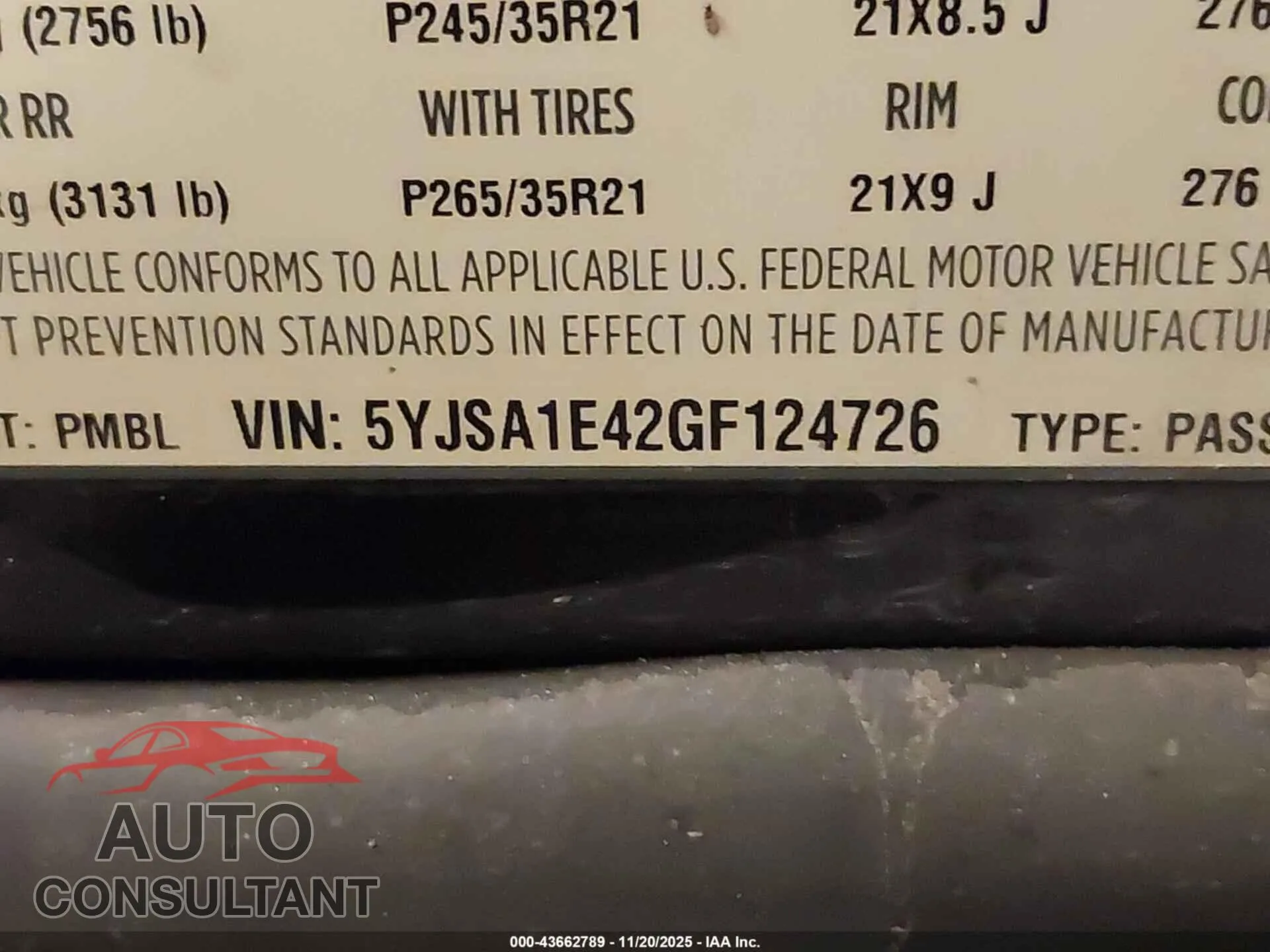 2016 TESLA MODEL S Damaged VIN 5YJSA1E42GF124726 – trunk area 2016 TESLA MODEL S Damaged VIN 5YJSA1E42GF124726 – trunk area