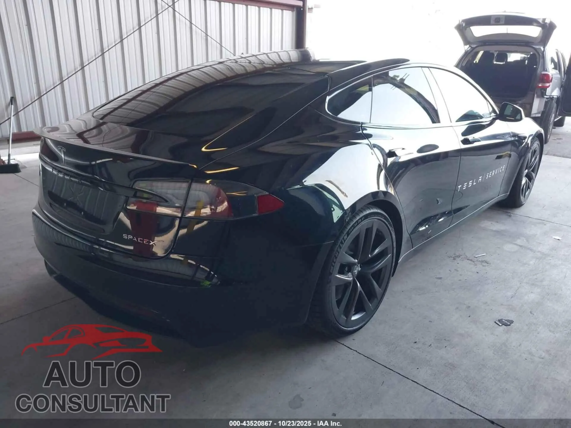 2021 TESLA MODEL S Damaged VIN 5YJSA1E5XMF428293 – dashboard