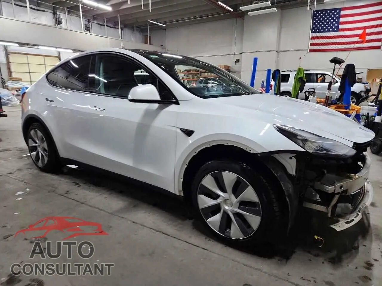 2021 TESLA MODEL Y Damaged VIN 5YJYGAEE5MF301007 – dashboard