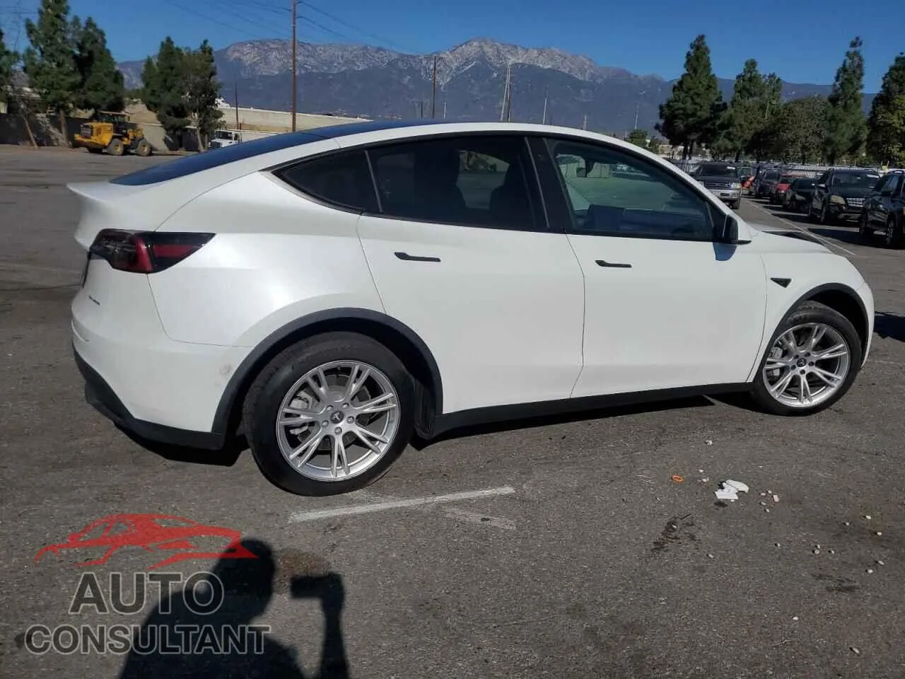 2021 TESLA MODEL Y Damaged VIN 5YJYGDEE0MF303765 – side profile