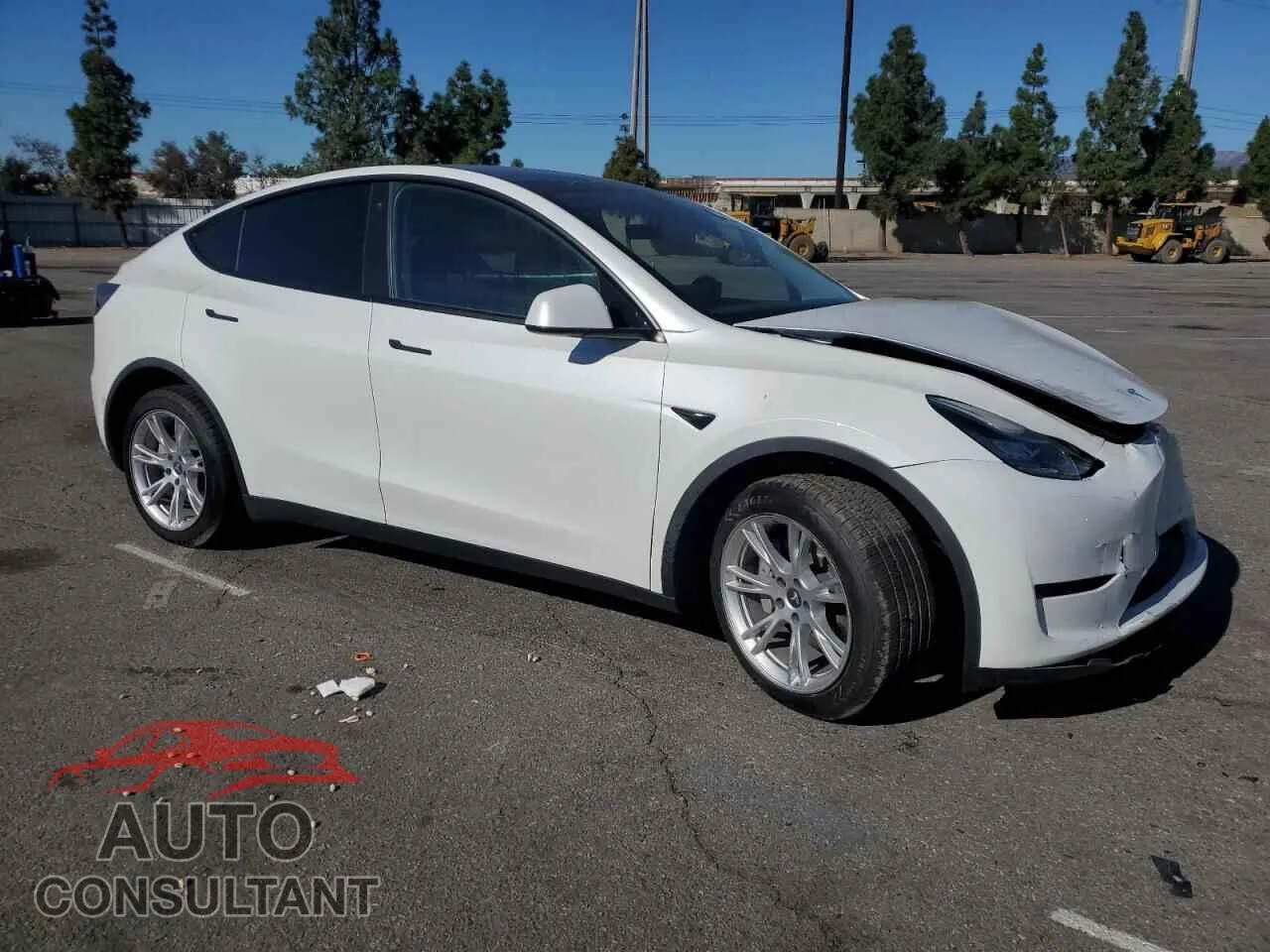 2021 TESLA MODEL Y Damaged VIN 5YJYGDEE0MF303765 – dashboard