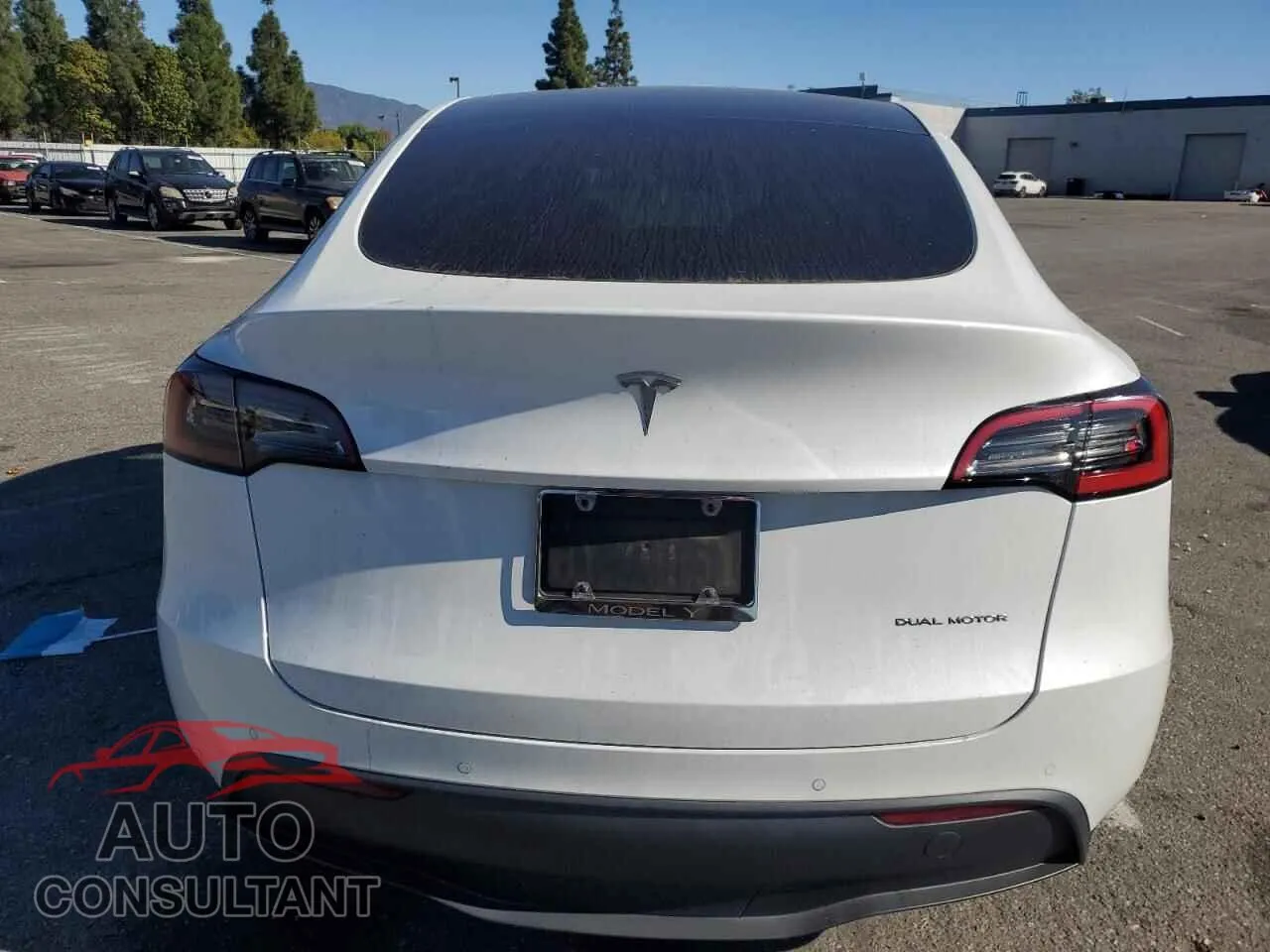 2021 TESLA MODEL Y Damaged VIN 5YJYGDEE0MF303765 – engine bay