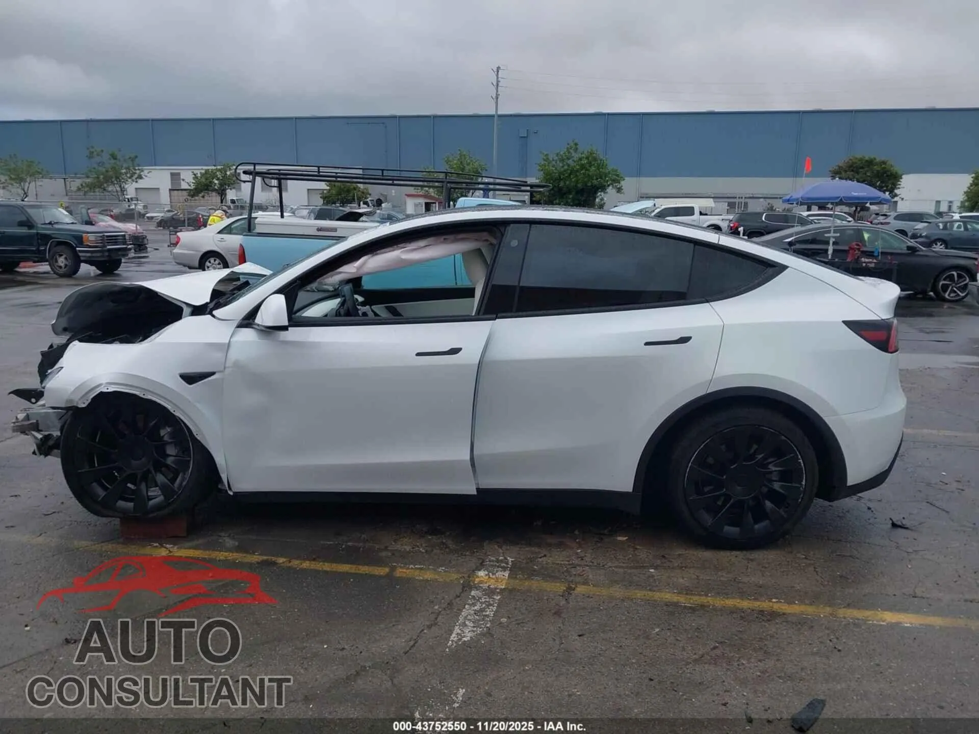 2021 TESLA MODEL Y Damaged VIN 5YJYGDEE4MF081036 – photo 14