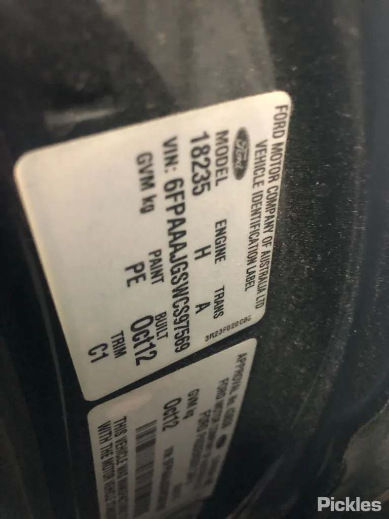 2012 Ford Falcon Used VIN 6FPAAAJGSWCS97569 – photo 26