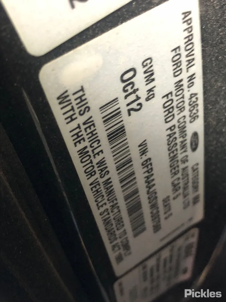 2012 Ford Falcon Used VIN 6FPAAAJGSWCS97569 – photo 31