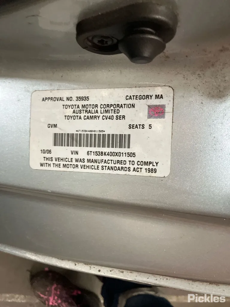 2006 Toyota Camry Used VIN 6T153BK400X011505 – photo 17