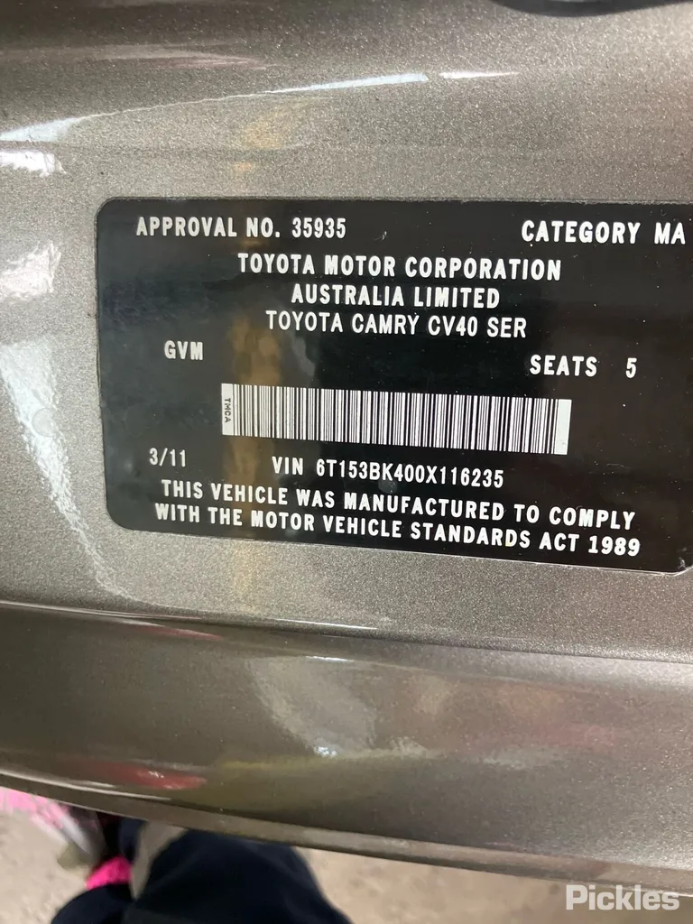 2011 Toyota Camry Used VIN 6T153BK400X116235 – photo 23