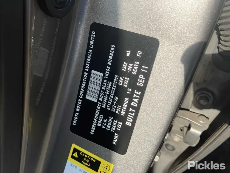 2011 Toyota Camry Damaged VIN 6T153FK400X233036 – photo 31 2011 Toyota Camry Damaged VIN 6T153FK400X233036 – photo 31