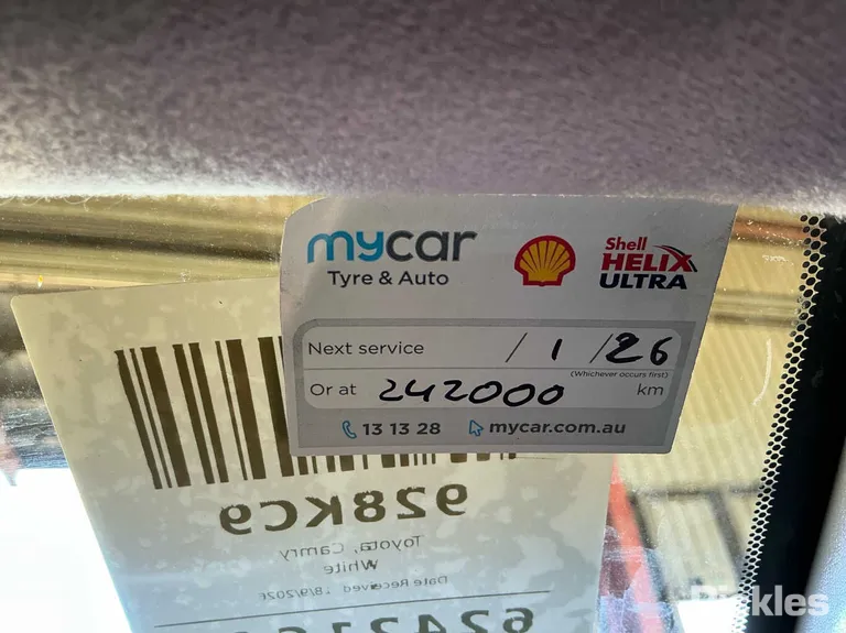 2000 Toyota Camry VIN 6T153SK200X072492