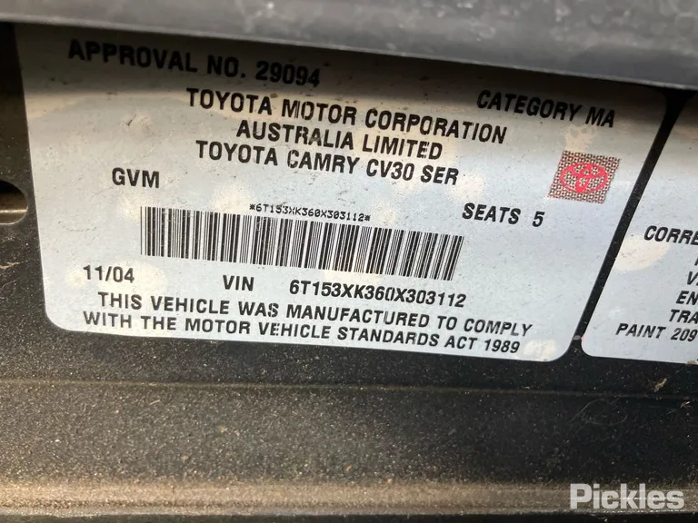 2004 Toyota Camry Used VIN 6T153XK360X303112 – photo 11