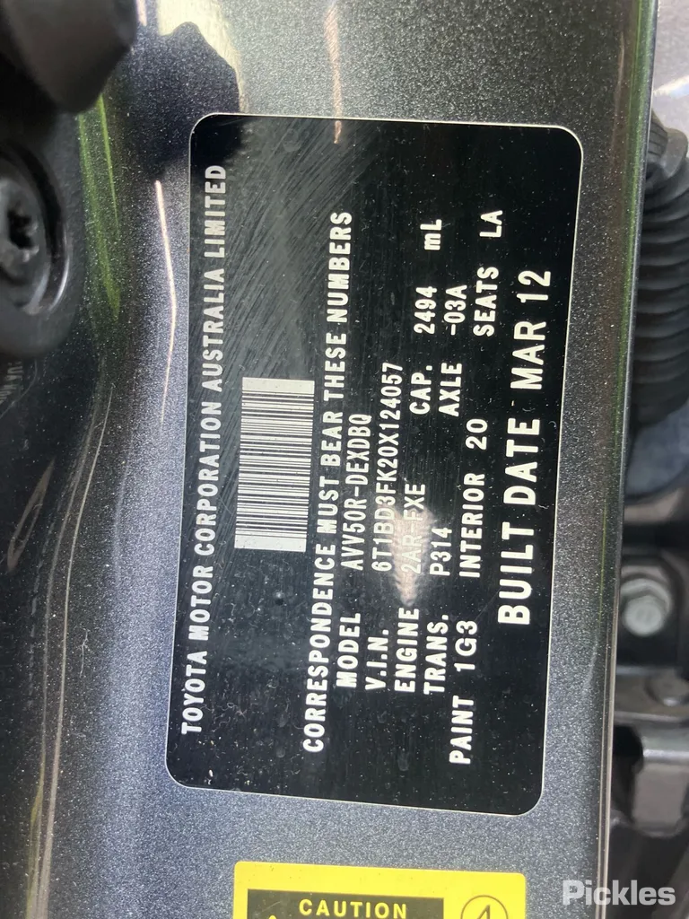 2012 Toyota Camry Used VIN 6T1BD3FK20X124057 – photo 14