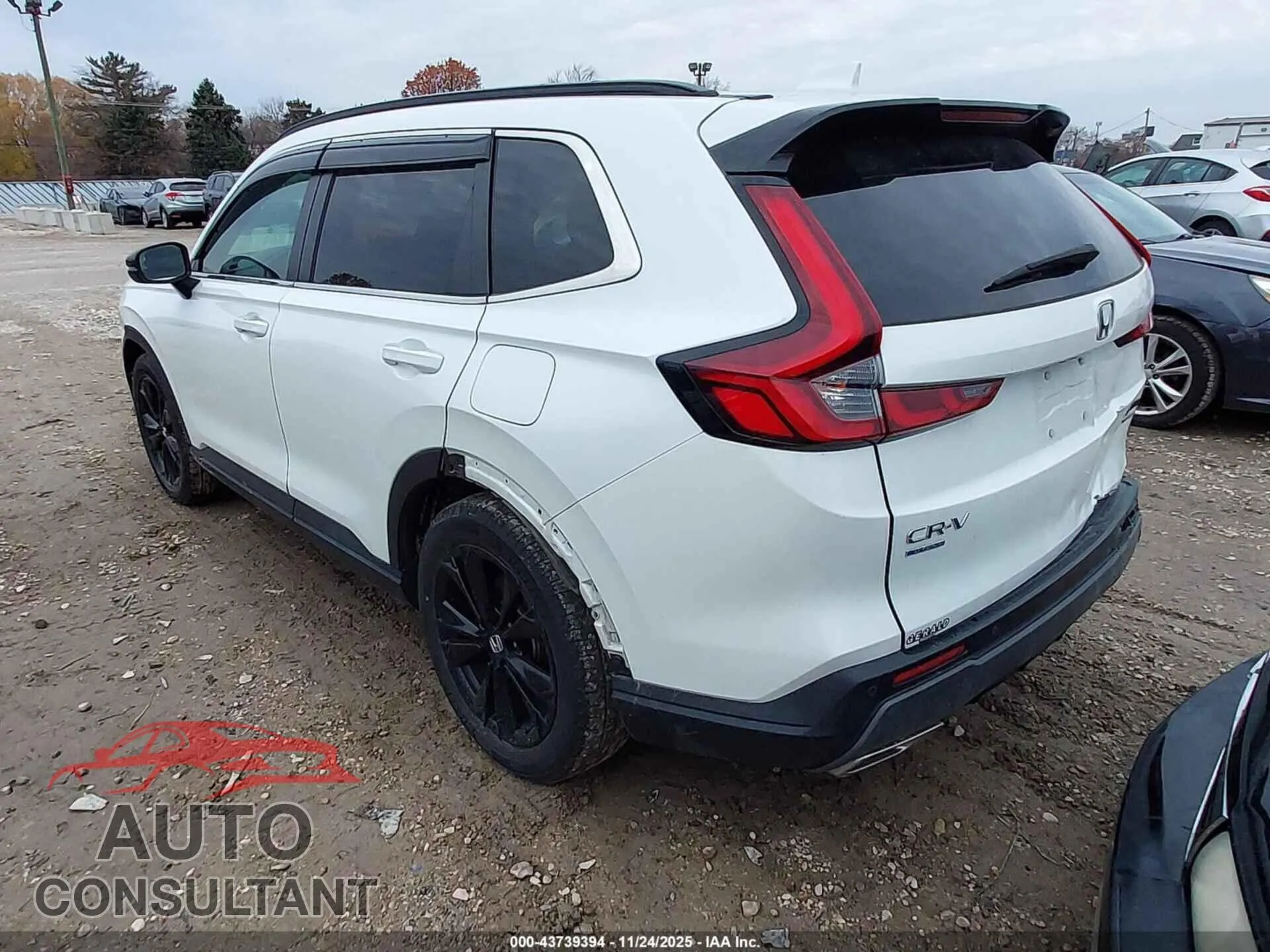2023 HONDA CR-V HYBRID Damaged VIN 7FARS6H9XPE008520 – side profile