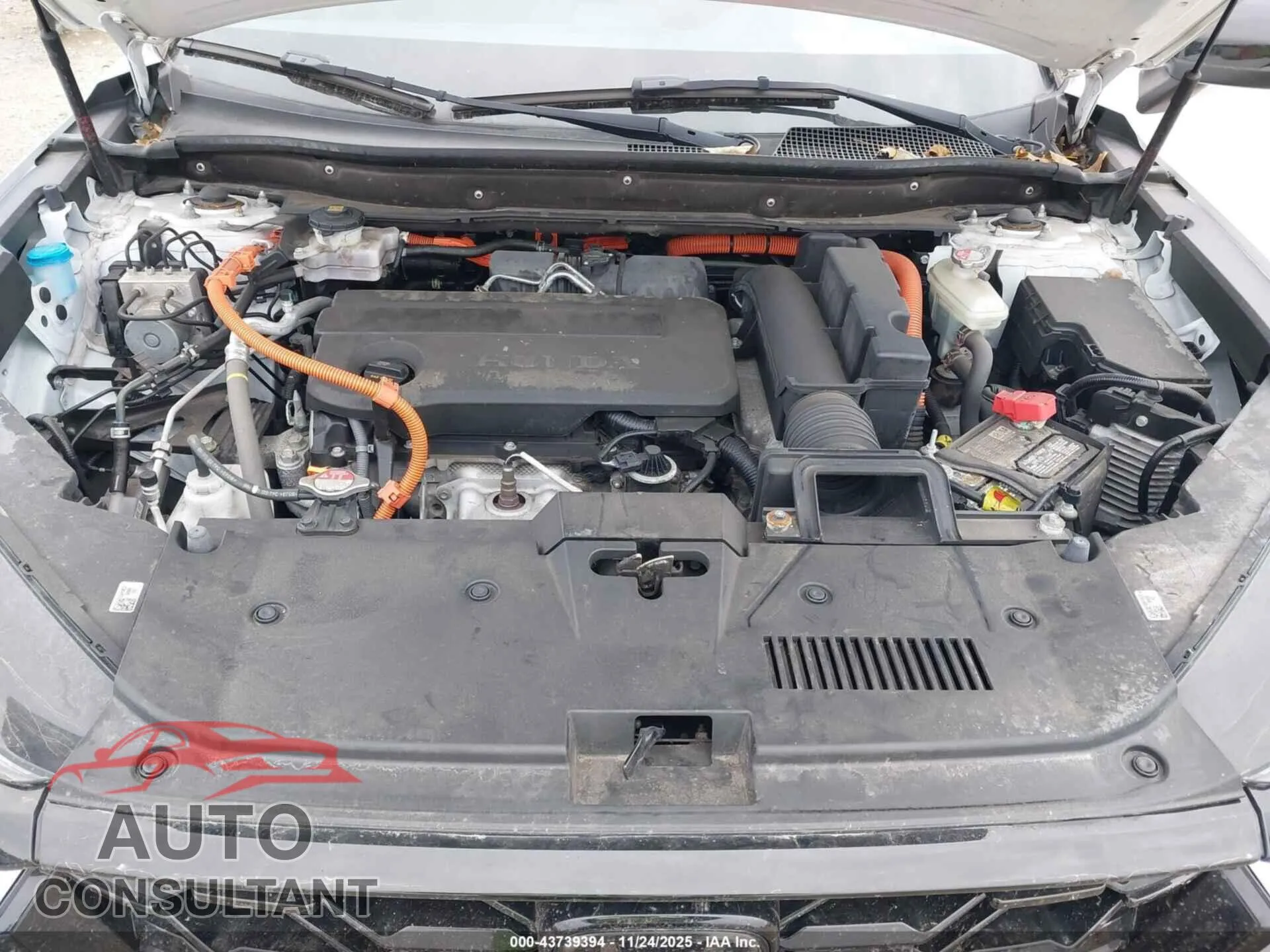2023 HONDA CR-V HYBRID Damaged VIN 7FARS6H9XPE008520 – odometer reading