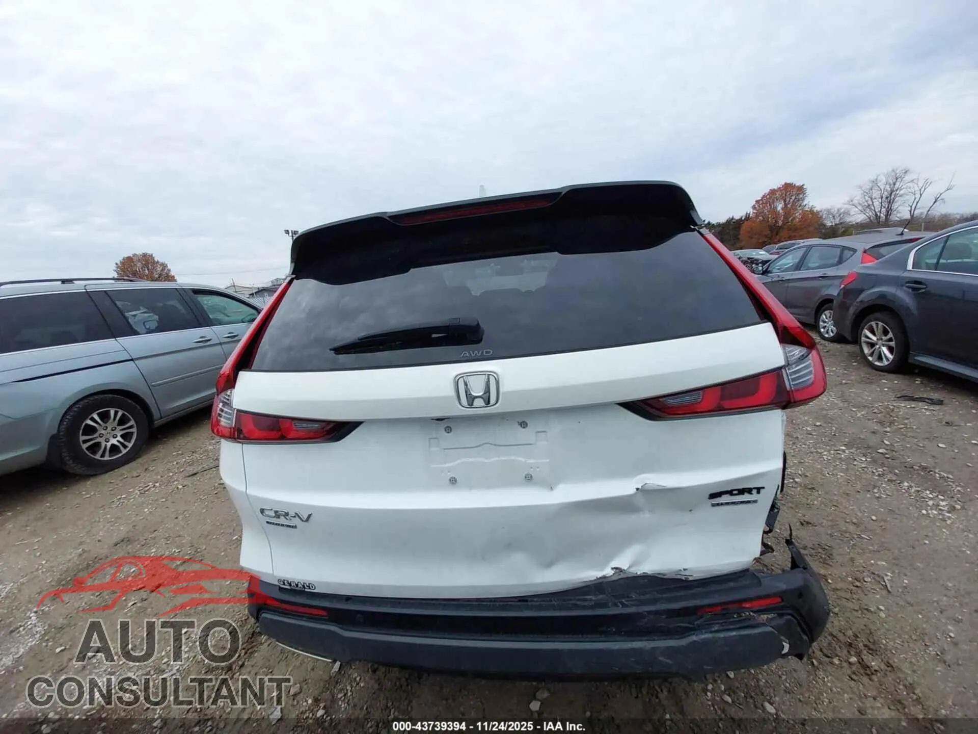 2023 HONDA CR-V HYBRID Damaged VIN 7FARS6H9XPE008520 – photo 16