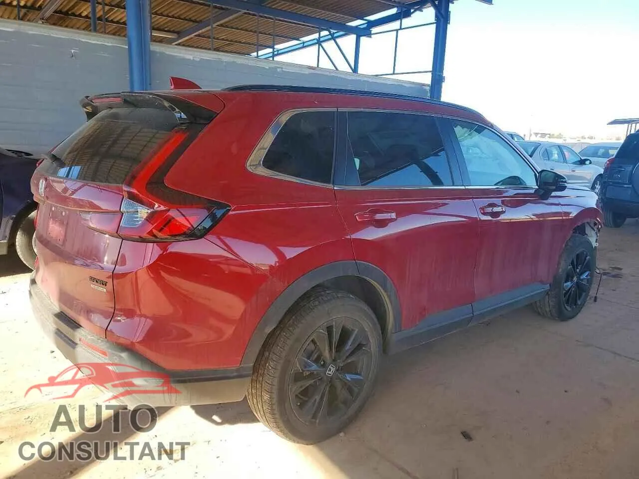 2023 HONDA CRV Damaged VIN 7FARS6H9XPE018657 – side profile