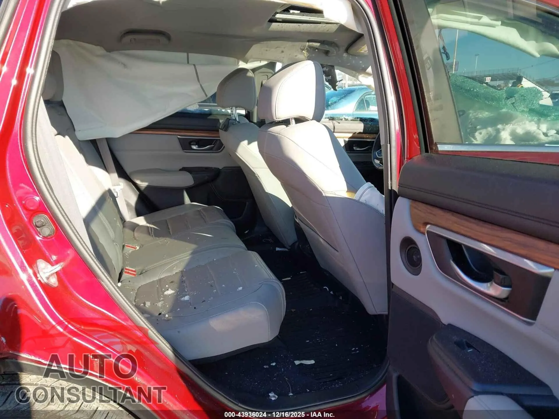 2021 HONDA CR-V HYBRID Damaged VIN 7FART6H96ME034251 – undercarriage