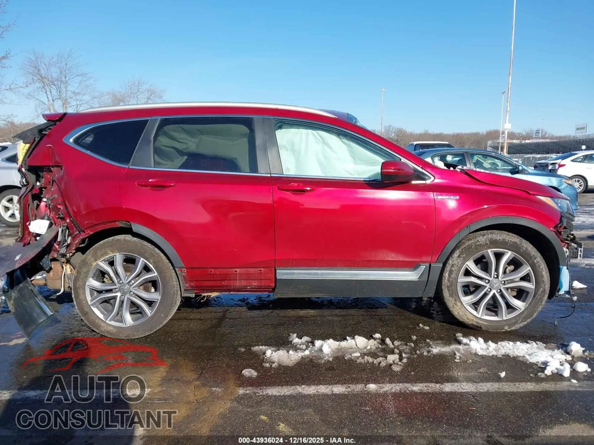 2021 HONDA CR-V HYBRID Damaged VIN 7FART6H96ME034251 – photo 13