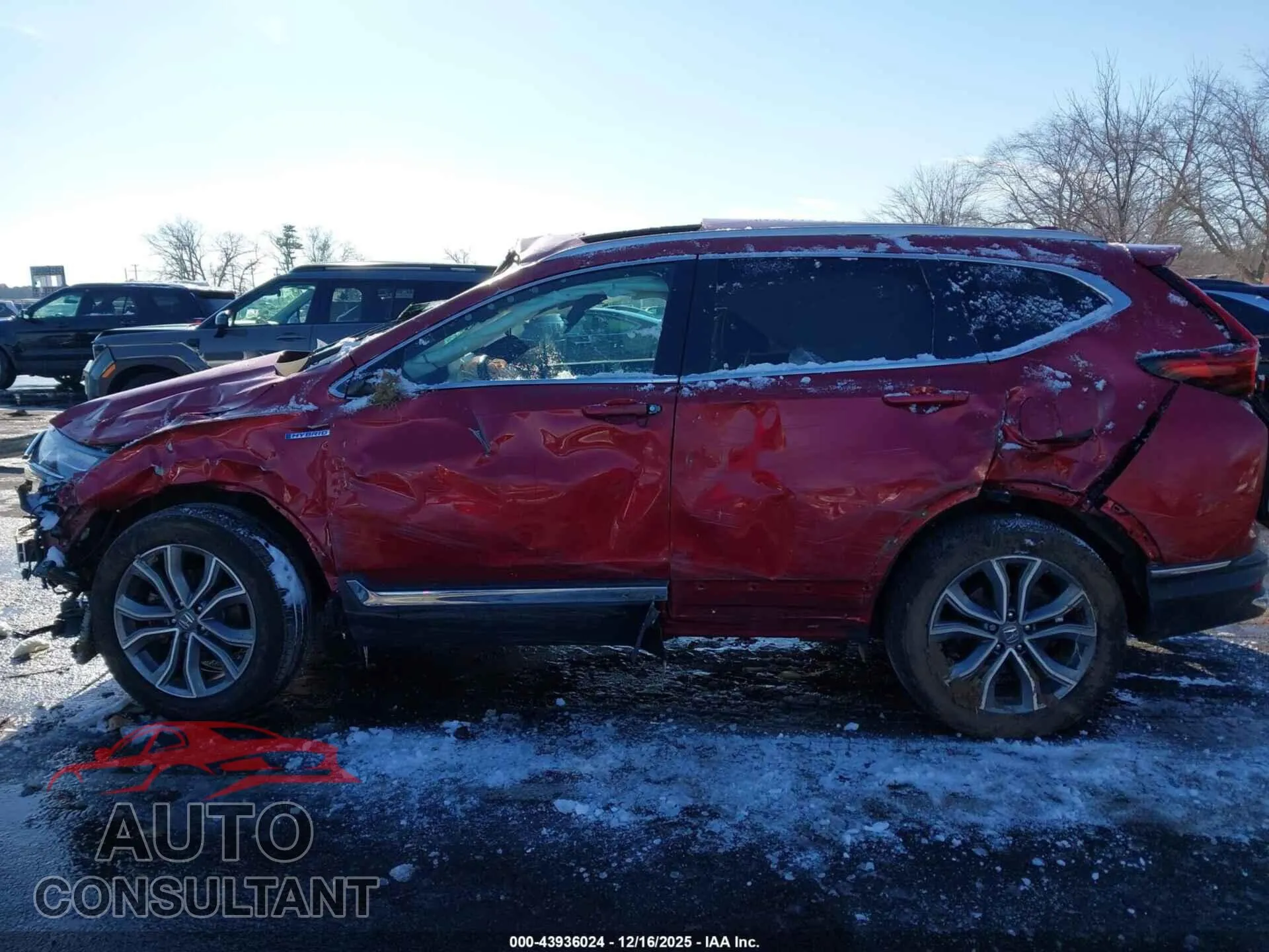 2021 HONDA CR-V HYBRID Damaged VIN 7FART6H96ME034251 – photo 14