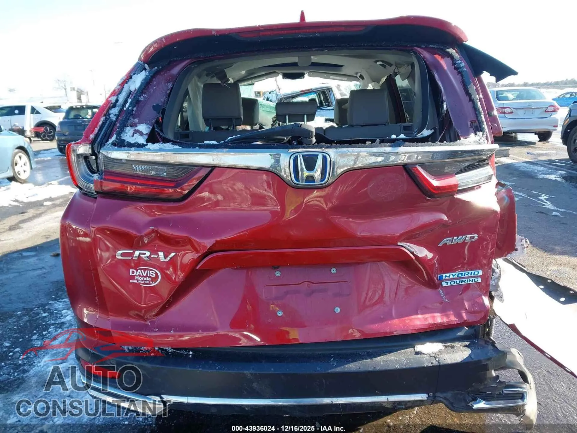 2021 HONDA CR-V HYBRID Damaged VIN 7FART6H96ME034251 – photo 16