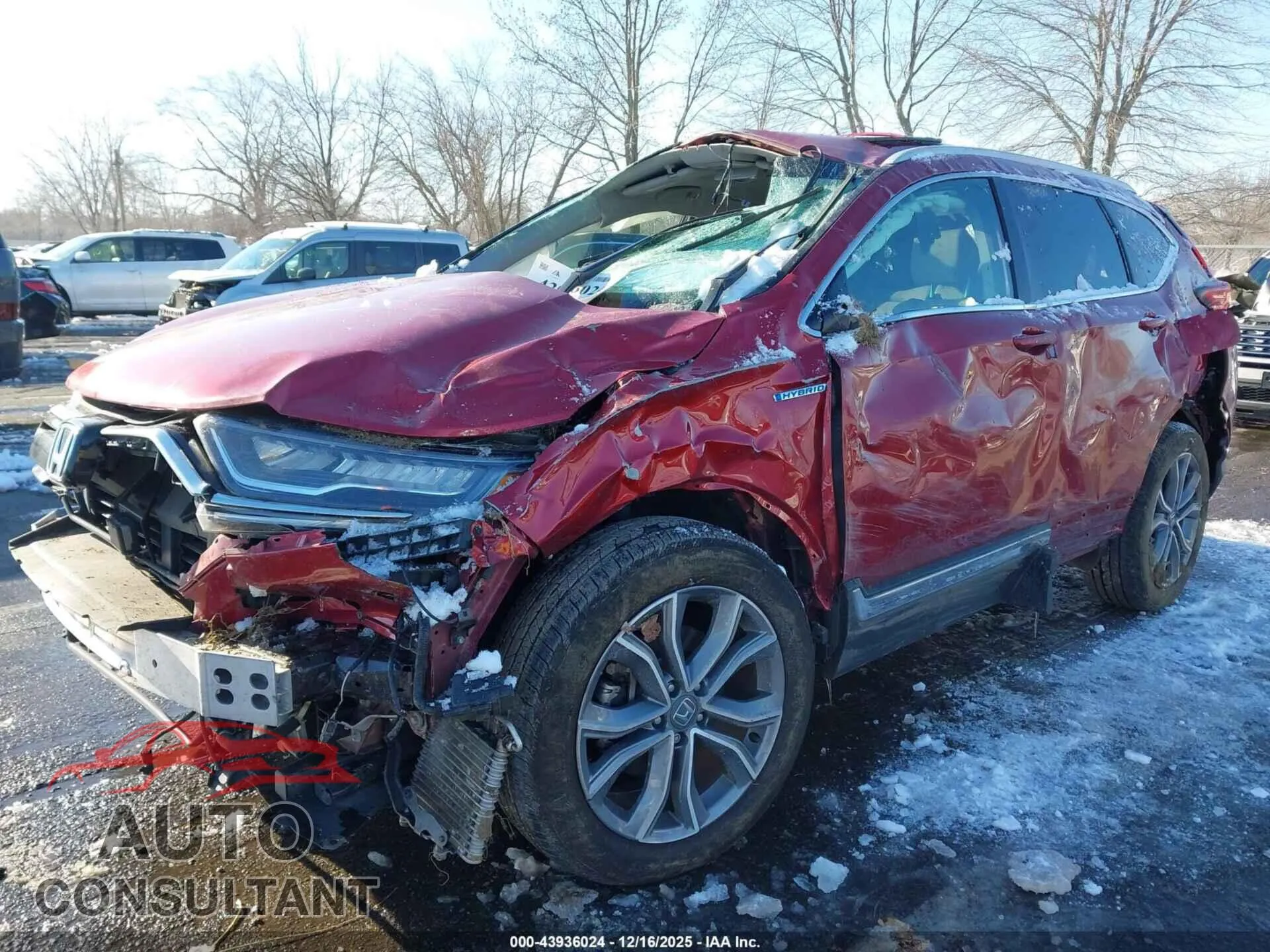 2021 HONDA CR-V HYBRID Damaged VIN 7FART6H96ME034251 – photo 18