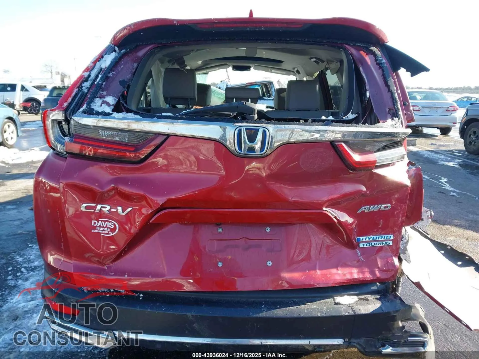 2021 HONDA CR-V HYBRID Damaged VIN 7FART6H96ME034251 – photo 19
