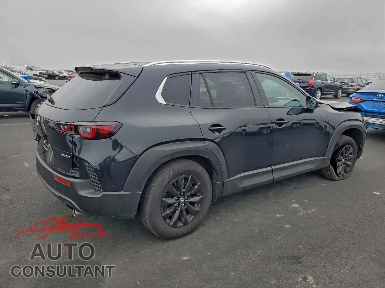 2025 MAZDA CX-50 Damaged VIN 7MMVABAM4SN349166 – side profile
