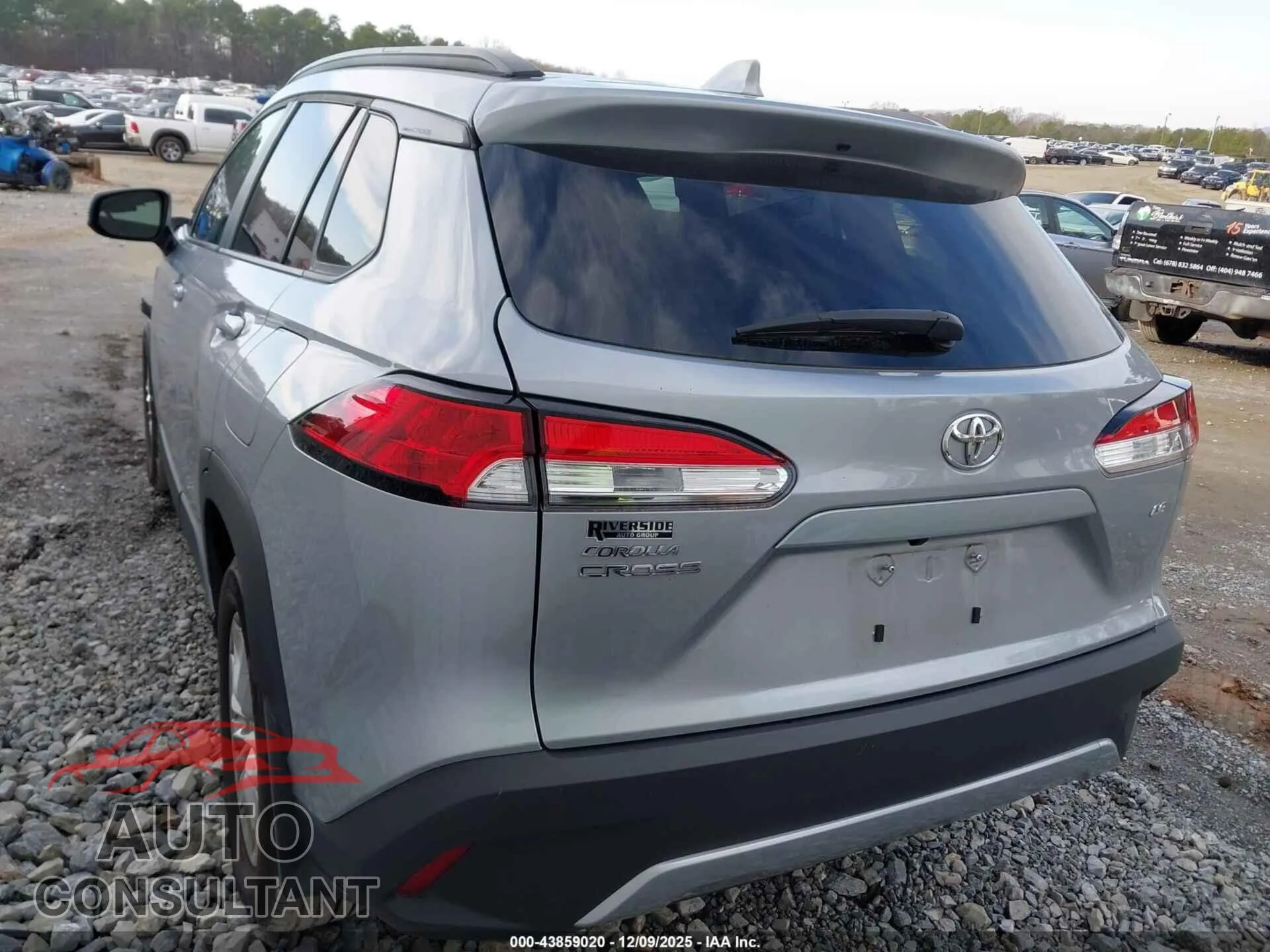 2024 TOYOTA COROLLA CROSS Damaged VIN 7MUCAAAG1RV091761 – side profile