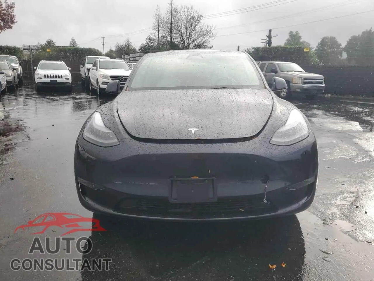 2025 TESLA MODEL Y Damaged VIN 7SAYGAEE1SF232171 – interior seats