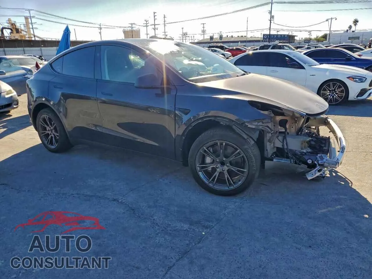 2024 TESLA MODEL Y Damaged VIN 7SAYGDED9RF123346 – dashboard