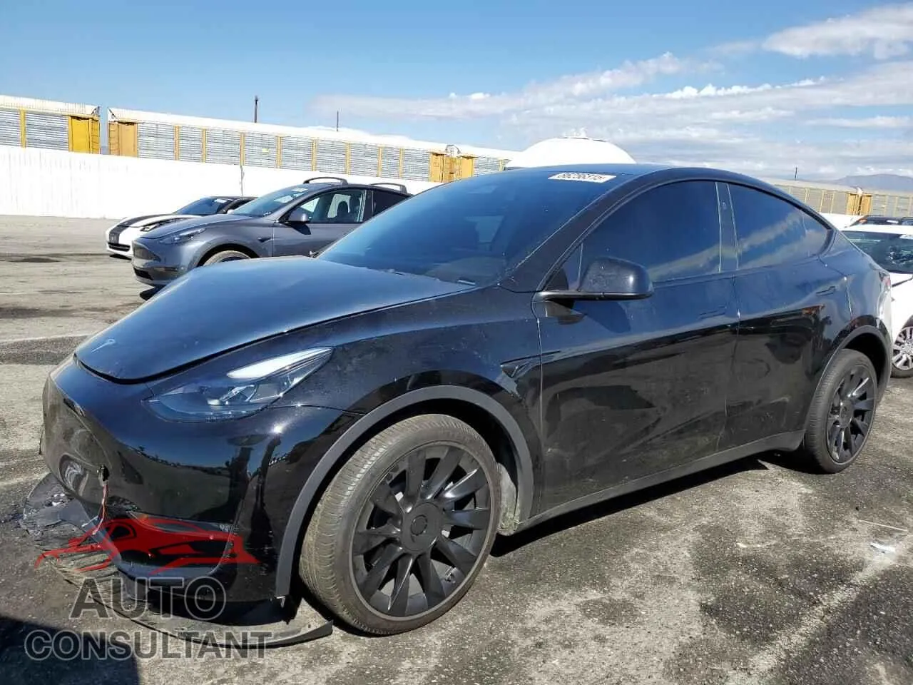 2023 TESLA MODEL Y VIN 7SAYGDEE0PA176391