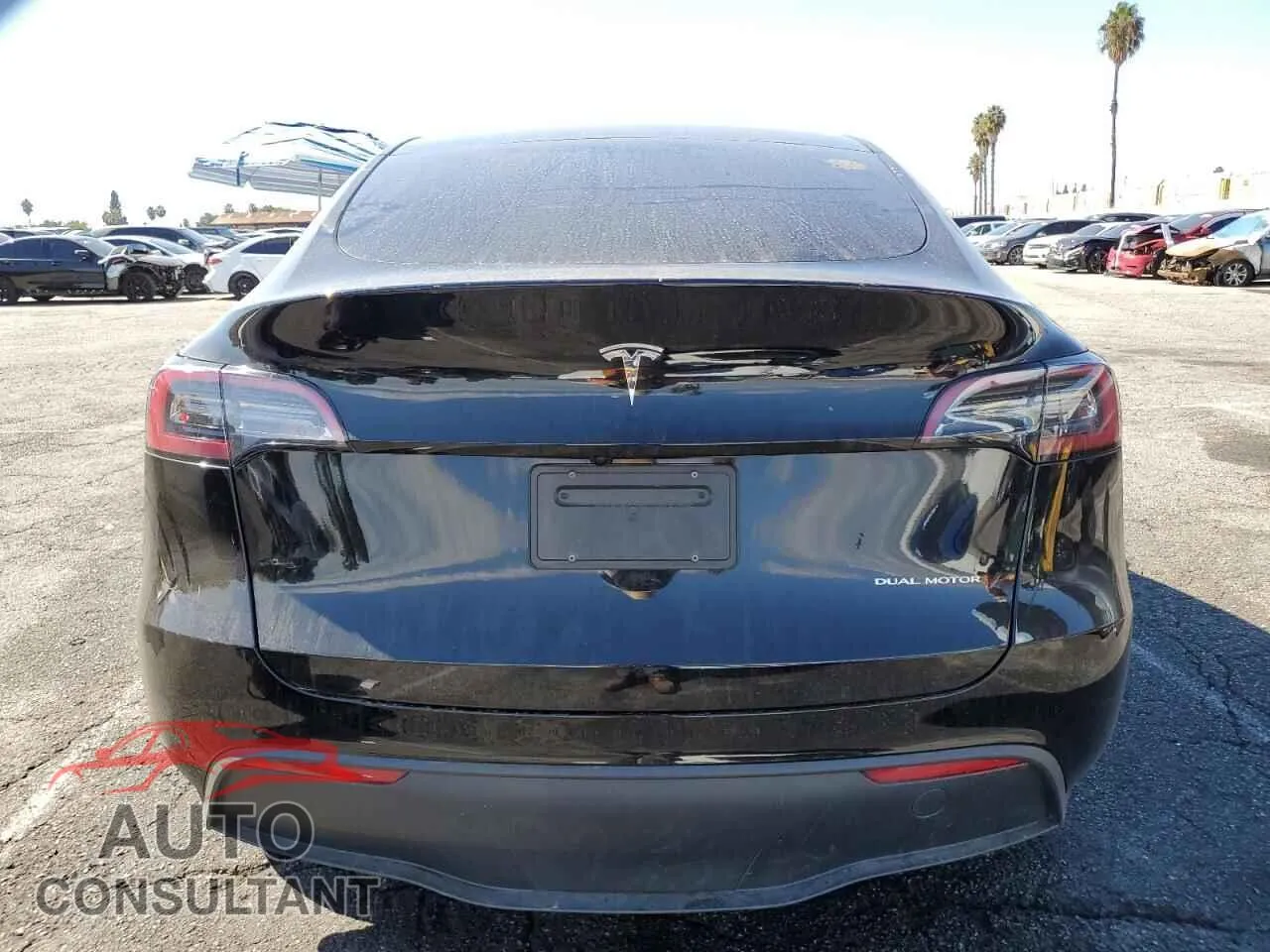 2023 TESLA MODEL Y Damaged VIN 7SAYGDEE0PA176391 – engine bay